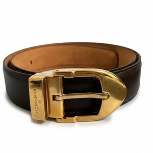 Louis Vuitton Men’s Leather Belt 
Made in Spain